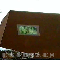 La fachada del pabellón de Mauritania .