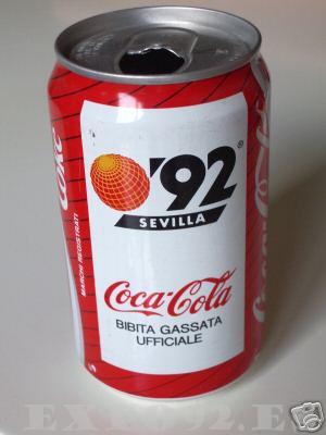 Lata CocoCola italiana