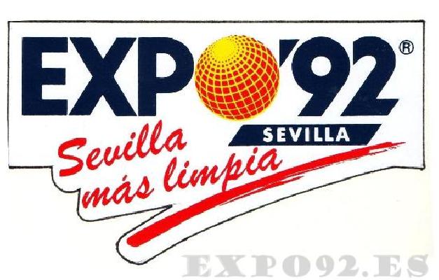 Pagatina Expo 92 Sevilla mas limpia